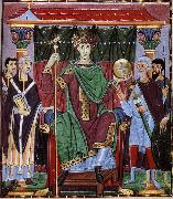 Otto III on the throne